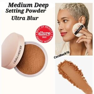 🌺Laura Mercier Medium Deep Translucent Loose Setting Powder Ultra Blur